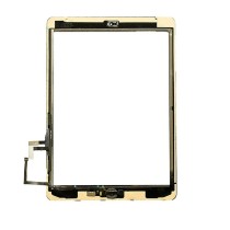 For iPad 5 9.7 inch 2017 A1822 A1823(Black) - Touch Panel with Home Key Flex Cable