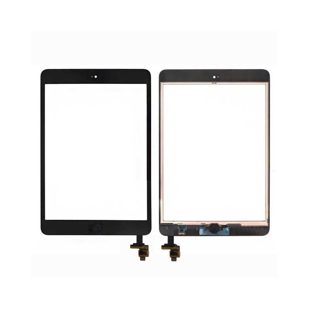 For iPad mini & iPad mini 2(Black) - Touch Glass Digitizer Screen + IC Chip + Control Flex Assembly