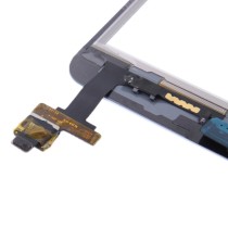 For iPad mini & iPad mini 2(Black) - Touch Glass Digitizer Screen + IC Chip + Control Flex Assembly