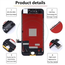 For iPhone 7 with Digitizer Full Assembly (Black)