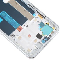 For Nokia X30 Original Front Housing LCD Frame Bezel Plate (Silver)