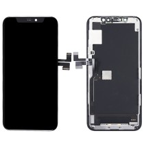 For iPhone 11 Pro GX OLED LCD Screen Digitizer Full Assembly with Frame(Black)