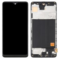 For Samsung Galaxy A51 4G SM-A515(6.36 inch) OLED LCD Screen - Digitizer Full Assembly with Frame (Black)