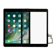 For iPad 5 9.7 inch 2017 A1822 A1823(Black) - Touch Panel with Home Key Flex Cable